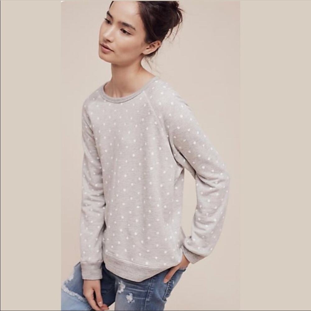 Sundry Polka Dot Sweatshirt
